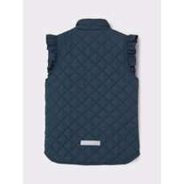 NAME IT Quiltet Vest Mia Moonlit Ocean